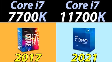 i7-7700K Vs. i7-11700K | How Much Performance Difference in 2021..??