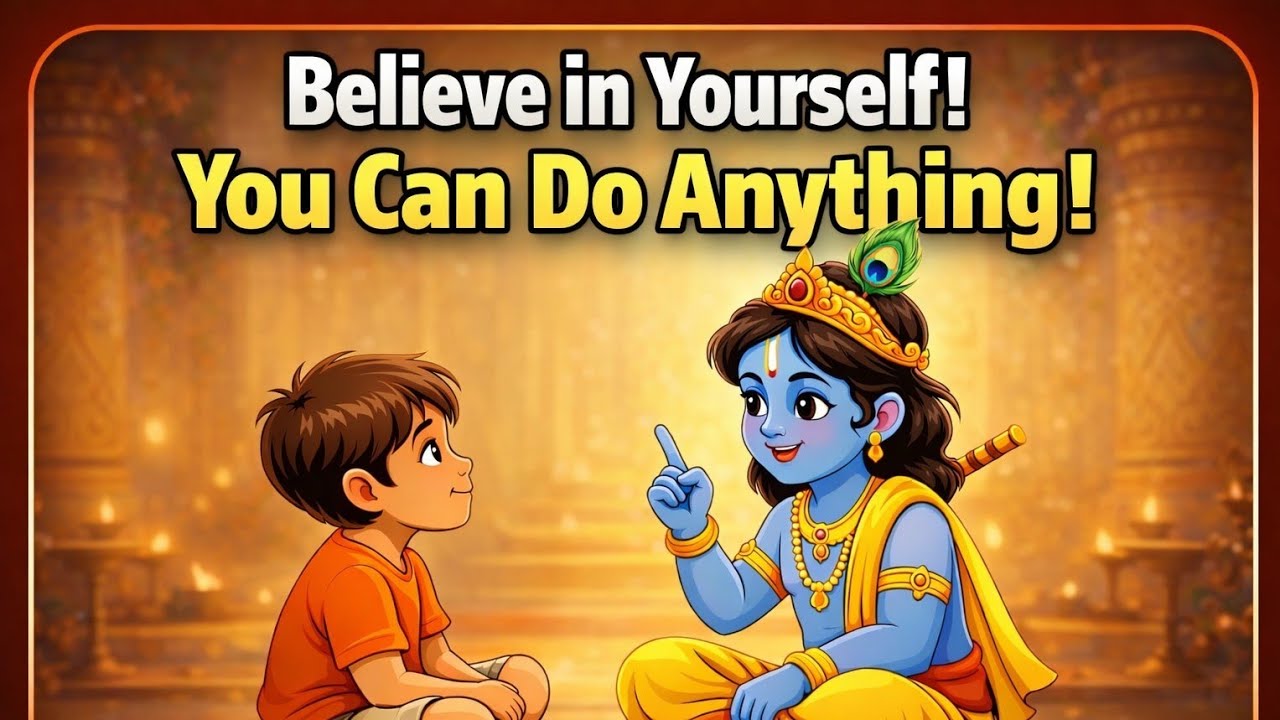 Krishna Ki Seekh | Khud Par Vishwas Rakho | Life Changing Motivation Video 