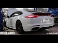 2018 Porsche Panamera 971 Turbo catless downpipes exhaust sound