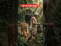 🐅 Tiger Attack Escape Into Secret Bamboo Bunker 🌿😱 | 70 Year Old Jungle Survivor Story #aivideo #ai