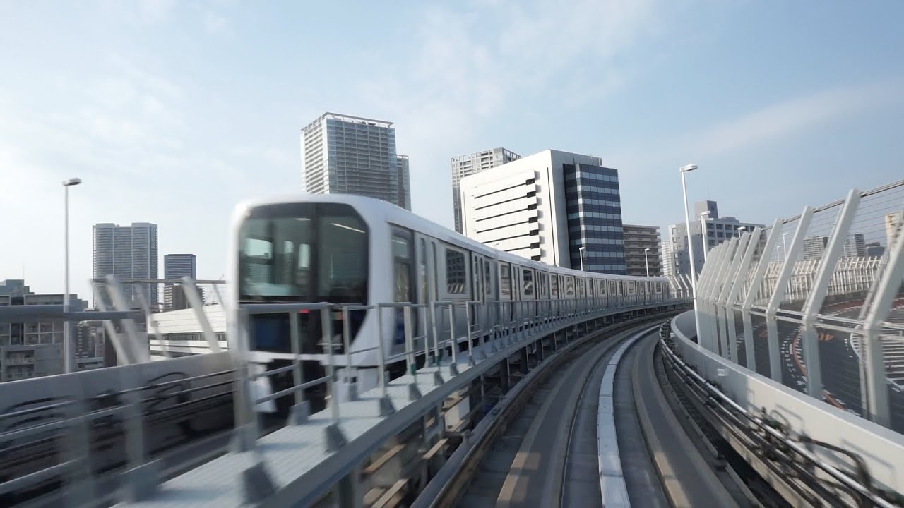 ゆりかもめ お台場海浜公園駅〜新橋駅 後部窓8倍速 YouTube ゆりかもめ お台場海浜公園駅〜新橋駅 後部窓8倍速 YouTube