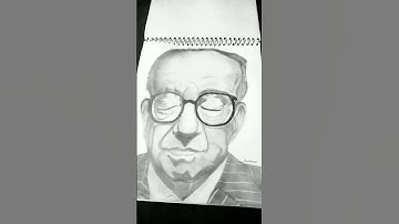 draw hyperrealistic old man portrait ❤️ inspired by @SketchbookbyAbhishek #art #viralvideo