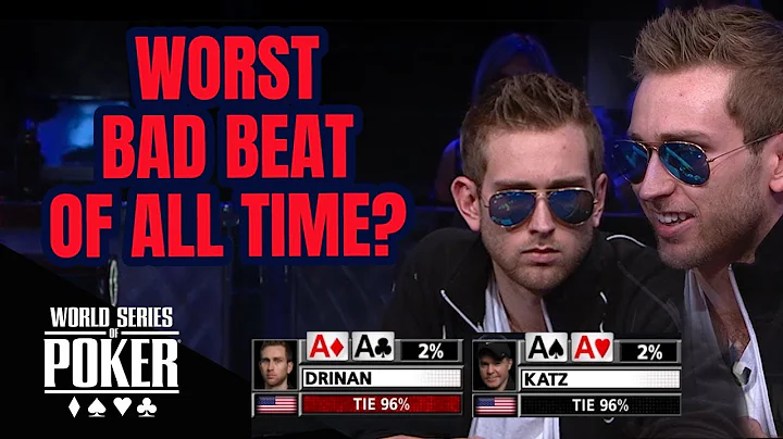 Aces vs Aces Connor Drinan vs Cary Katz | $1,000,000 WSOP Big One for One Drop