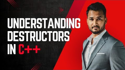 Lecture 04 | Understanding Destructors in C++ | Memory Management & Scope | Mujahid Husnain
