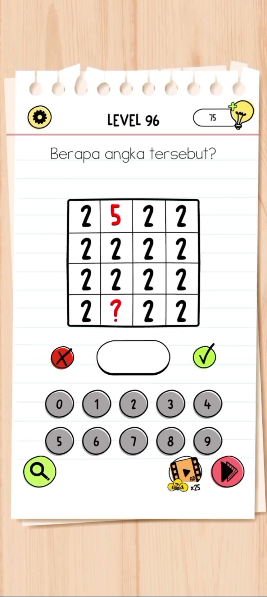 Berapa Angka Tersebut Brain Test Level 96 YouTube Oar2