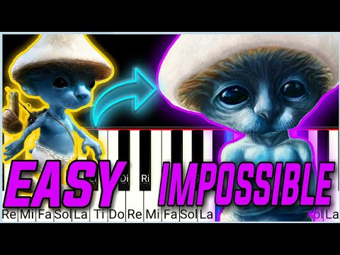 Smurf Cat Meme Song from TOO EASY to IMPOSSIBLE