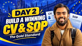 Details Build a Winning CV & SOP | Cracking the Erasmus Mundus Code | Day 2 Update