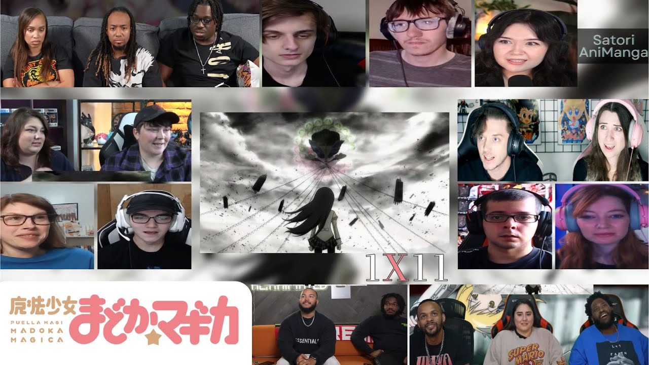 Puella Magi Madoka Magica Episode 11 Reaction Mashup