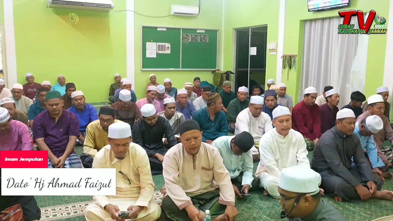 Siaran Langsung Solat Sunat Tarawih | Dato' Hj Ahmad Faizul Hj Ghazali | 2/3/26
