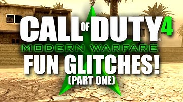 COD4/MW Remastered GLITCHES, SECRET ROOMS AND SPOTS! - Part 1 - Ambush, Backlot, Bloc, Bog