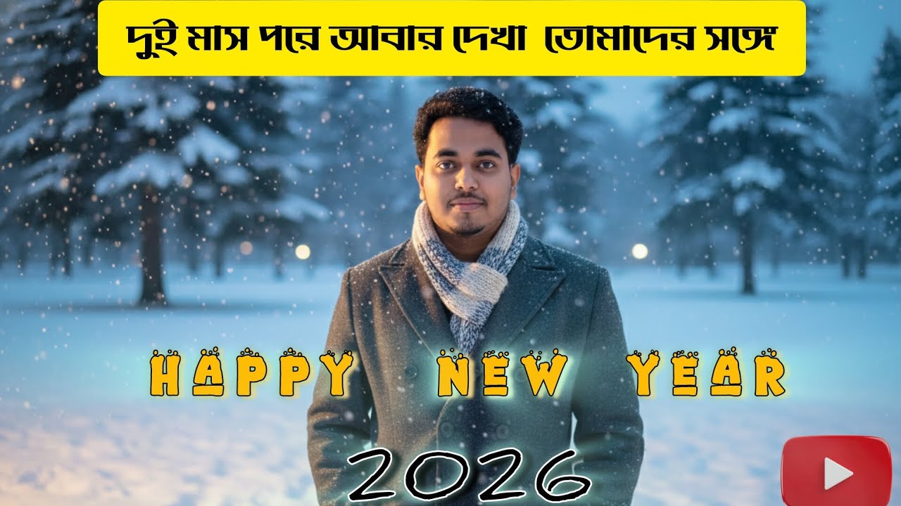 Happy New Year 2026 ।।২ মাস পর আবার দেখা তোমাদের সঙ্গে বন্ধুরা