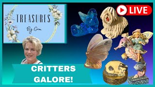 CRITTERS GALORE LIVE SALE! Treasures by Gem is Bringing on the Cute Animals!