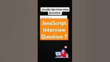 #007 JavaScript Interview question |Javascript|Angular|React| Code Tadka #javascript #es6 #coding