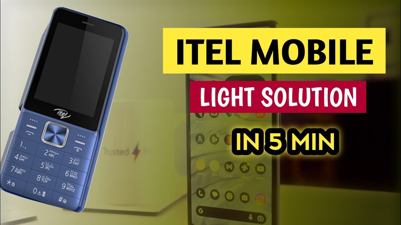 Itel Mobile Display Light Problem Solution | Easy Fix by Kashi Electronics & Repairing