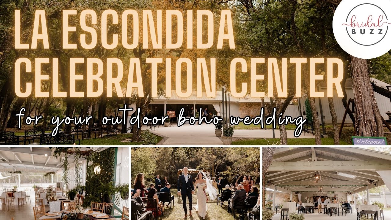 San Antonio's Most Magical Outdoor Wedding Venue: La Escondida Celebration Center