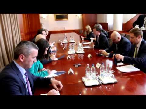 დავით ბაქრაძის შეხვედრები უნგრეთში