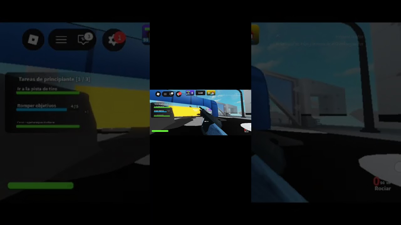 Jugando Roblox Com mi primo Daniel después de la reunión 