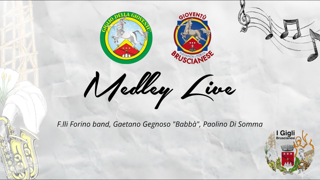 MEDLEY LIVE - Giglio della Gioventù 1985 | Festa dei Gigli Brusciano 2011