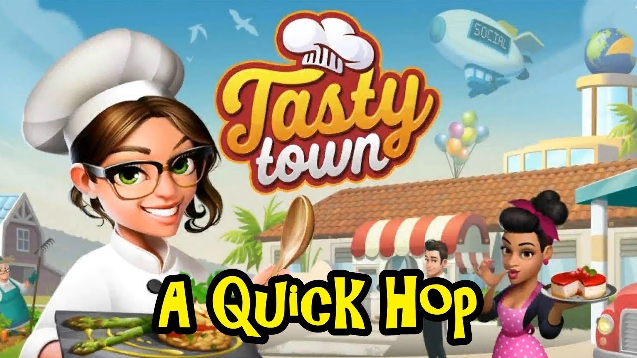 01- Tasty Town - Novo jogo de fazenda e restaurante 😍 