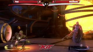 Injustice @ KIT15 - Pnut (Sinestro) vs BlindDucky (Raven) [720p/60fps]