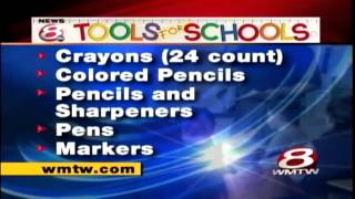 Tools for Schools supply drive continues