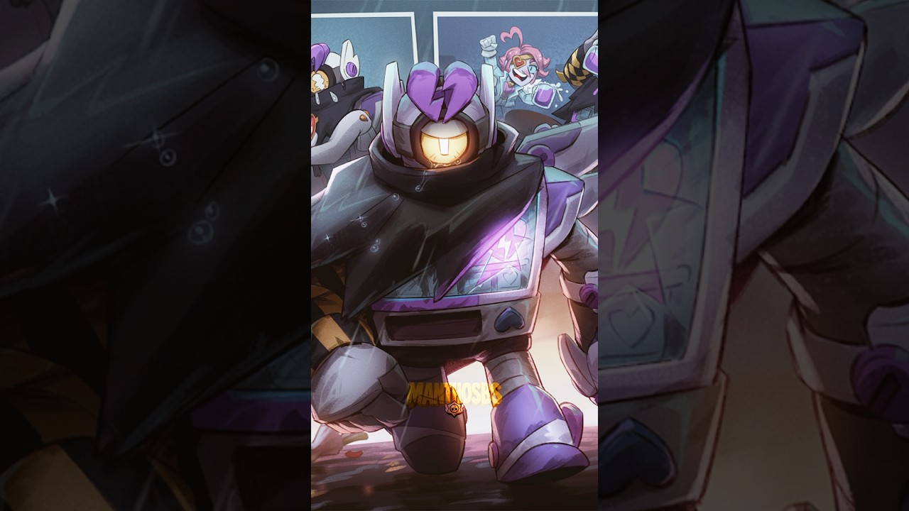 The Brawlentines Season Post by Brawlstars 💔⚡️.          