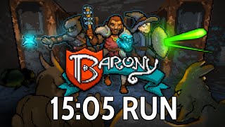 Barony Speedrun - 15m05 Full Game Normal