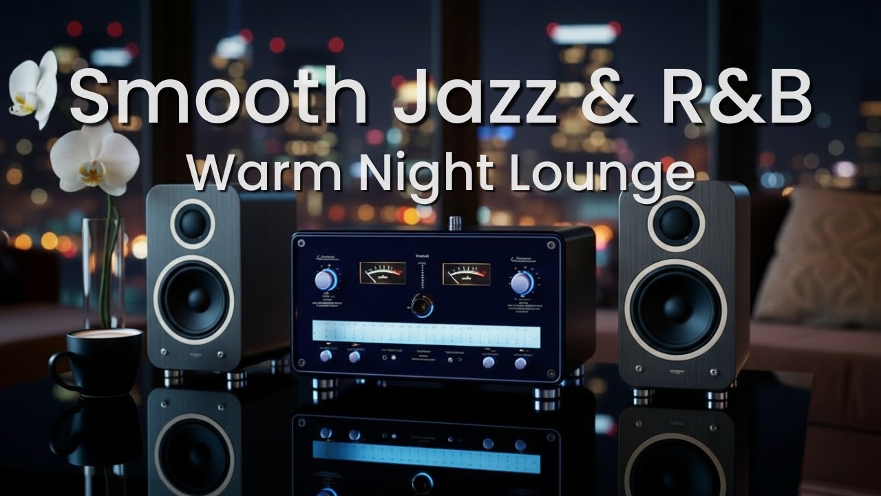 Smooth Jazz & Soul R&B – Warm Night Lounge with Sax & Guitar