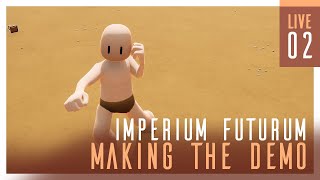 [UE5 DEVLOG] [LIVE] OpenWorld Gladiator Game - Making the Demo #2