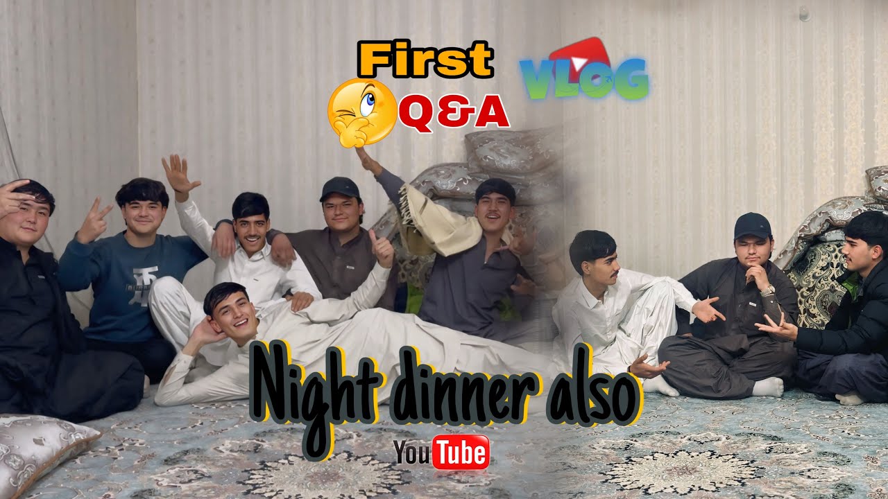OUR FIRST Q & A || ANSWERING YOUR ALL QUESTIONS || DINNER AT MAISAM HOME || HAZARAGI VLOGS…