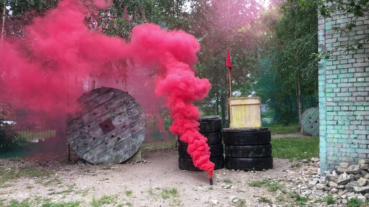 smoke grenade paintball