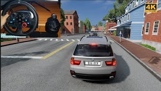 BMW X5 - Luxury SUV With Serious Power… POV Driving in 4K | Logitech G29 | BeamNG.drive