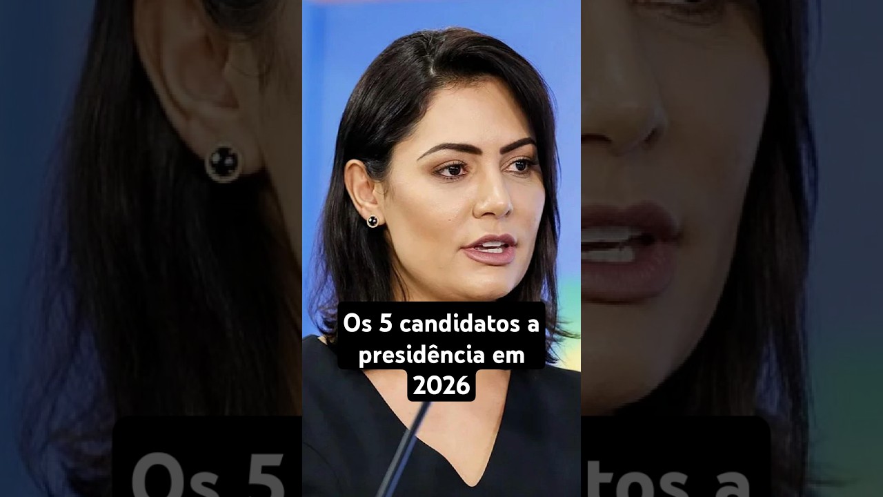 Os 5 candidatos a presidência em 2026!!    