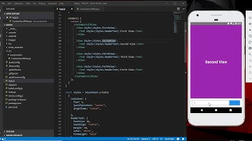 React Native navigate Specific View of ScrollView on Button Click Android iOS