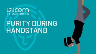 Unicorn Hybrid Black - 100% Purity In EEG Data During A Handstand