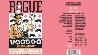 Rogue Voodoo Doughnut Maple Bacon Ale | Beer Geek Nation Beer Reviews Episode 255