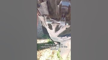 Replacing posts. #garagebuilder #shopbuilder #farrowbuilt #polebarn