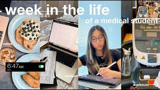 MEDICAL STUDENT STUDY VLOG | week in the life at medical school in hong kong, uni lectures, exams