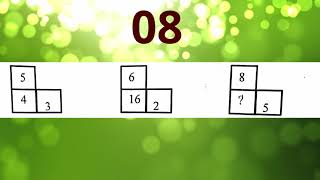 IQ and Aptitude Test Questions 21 | Answers and Explanations | Reasoning | Find the missing number ? Iq And Aptitude Test Questions Answers 21 Questions