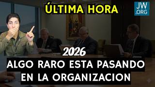 Ultima hora; Algo Extraño está pasando en los Testigos de Jehova con el Cuerpo Gobernante