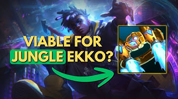Can you build ROCKETBELT on Ekko Jungle in S15?