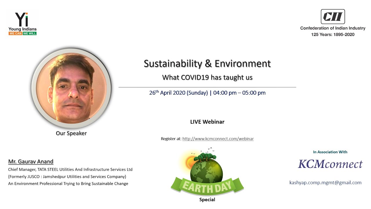 Sustainability & Environment: What COVID19 has Taught Us