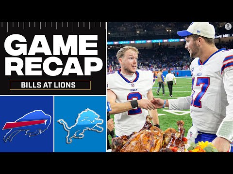 Bills hit game-winning fg to hang on vs lions [full game recap] | cbs sports hq