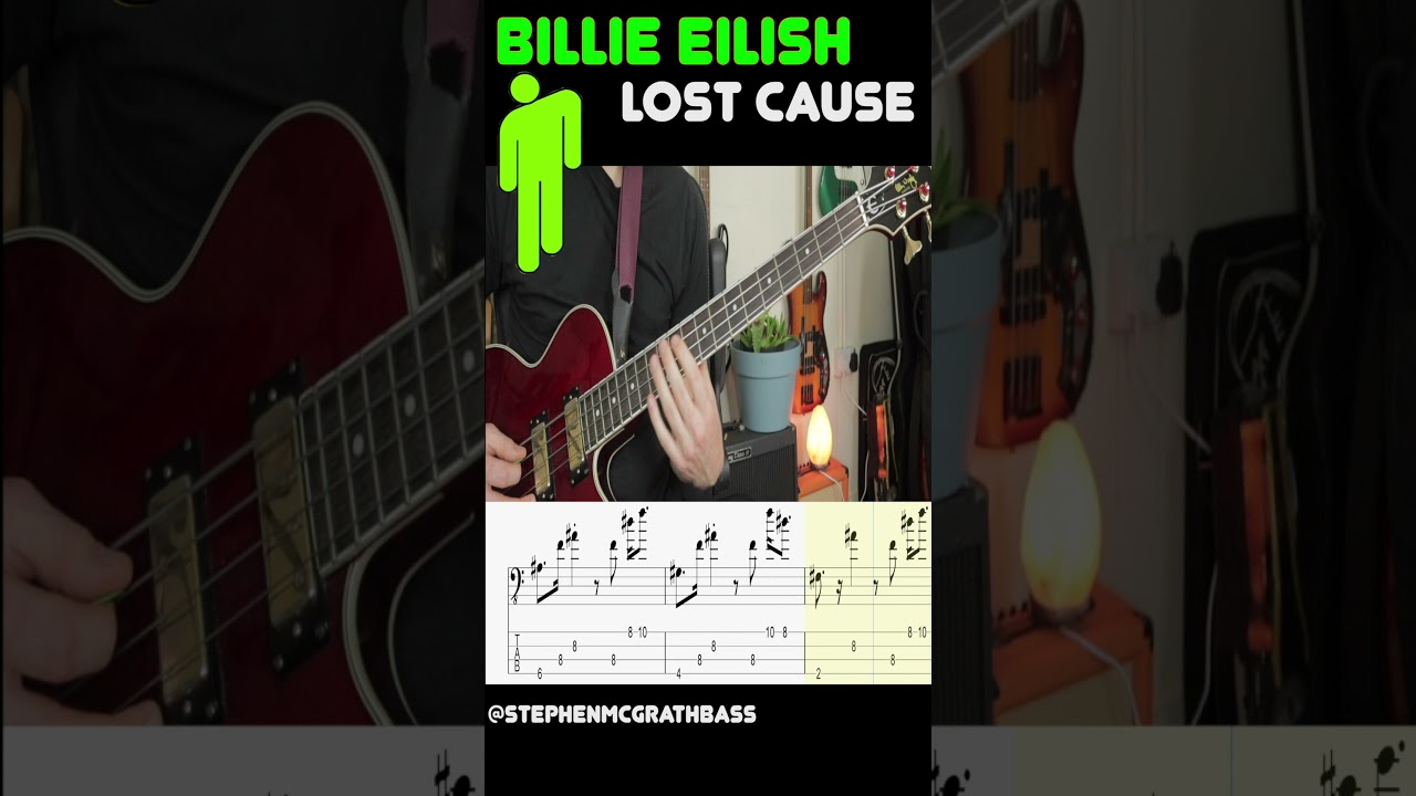 Billie Eilish Lost Cause bass 