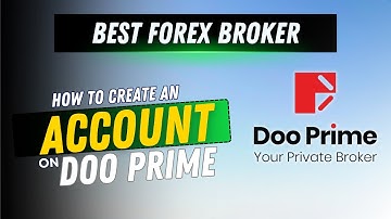 Doo Prime account creation tutorial - Forex broker account setup