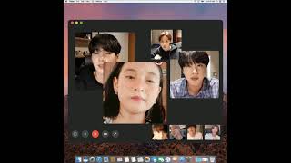 video call sama BTS screenshot 3