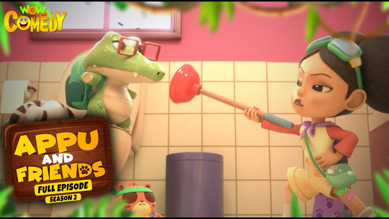 Appu And Friends 🐘😂| Breakout - Part 02 | Funny Elephant Cartoon for ...