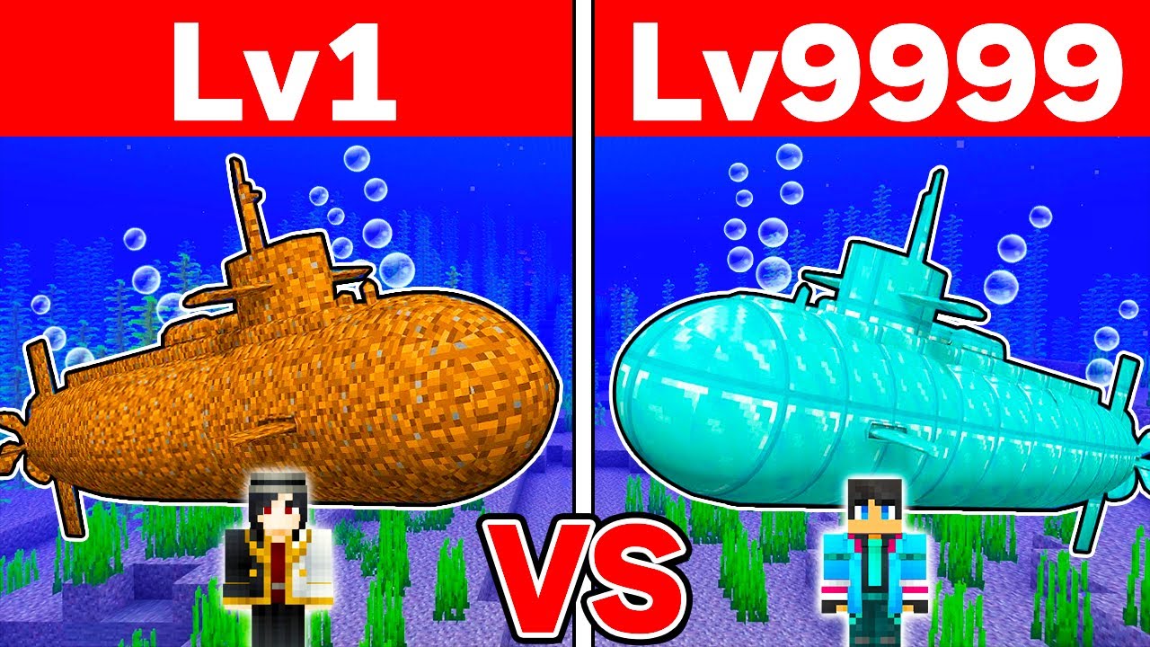 最強の潜水艦作り対決 ビルドチャレンジ【 マイクラ / マインクラフト