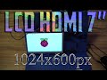 Review LCD HDMI 7" 1024x600 px (GearBest)
