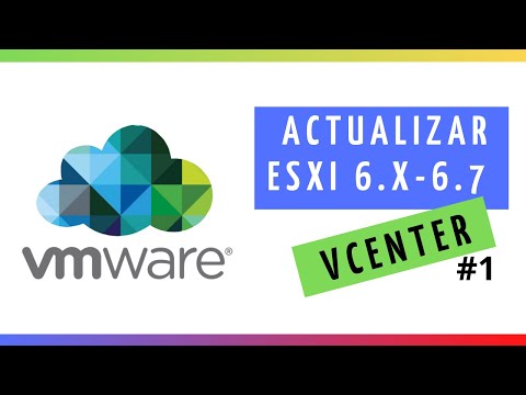 ACTUALIZAR ESXI 6 a 6.7 con VCENTER (UPDATE MANAGER)